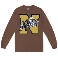 Chestnut navy midshipmen Long Sleeve Tee - linhVisuals