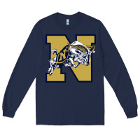Navy navy midshipmen Long Sleeve Tee - linhVisuals