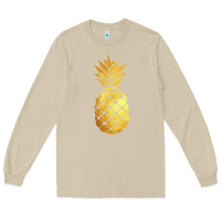 Mushroom gold pineapple Long Sleeve Tee - linhVisuals