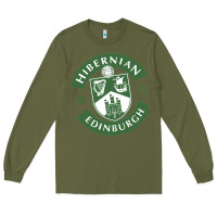 Army Green hibernian edinburg Long Sleeve Tee - linhVisuals