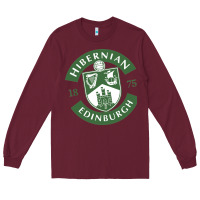 Burgundy hibernian edinburg Long Sleeve Tee - linhVisuals