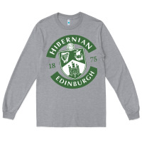 Heather Grey hibernian edinburg Long Sleeve Tee - linhVisuals