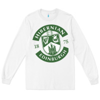 White hibernian edinburg Long Sleeve Tee - linhVisuals