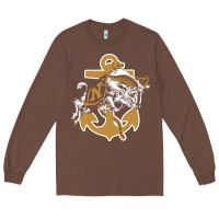 Chestnut navy midshipmen Long Sleeve Tee - linhVisuals