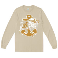 Mushroom navy midshipmen Long Sleeve Tee - linhVisuals