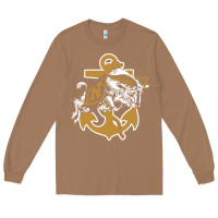 Toasted Coconut navy midshipmen Long Sleeve Tee - linhVisuals