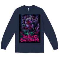 Navy Black Dahlia Murder Long Sleeve Tee - linhVisuals