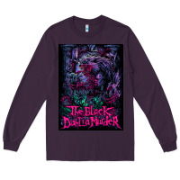 Plum Black Dahlia Murder Long Sleeve Tee - linhVisuals