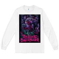 White Black Dahlia Murder Long Sleeve Tee - linhVisuals