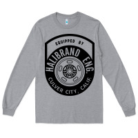 Heather Grey what goes up must come down Long Sleeve Tee - linhVisuals
