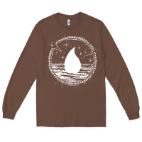 Chestnut magic  the gathering kaldheim islands symbol Long Sleeve Tee - linhVisuals