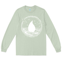 Matcha magic  the gathering kaldheim islands symbol Long Sleeve Tee - linhVisuals