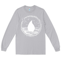 Moon Dust magic  the gathering kaldheim islands symbol Long Sleeve Tee - linhVisuals