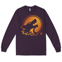 Plum magic the gathering hunt emblem Long Sleeve Tee - linhVisuals