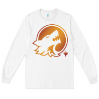 White magic the gathering hunt emblem Long Sleeve Tee - linhVisuals