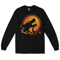 Black magic the gathering hunt emblem Long Sleeve Tee - linhVisuals