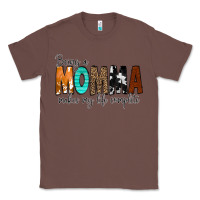 Chestnut Being a Momma Makes My Life Complete Classic Tee - CowCowDesign