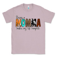 Lilac Being a Momma Makes My Life Complete Classic Tee - CowCowDesign