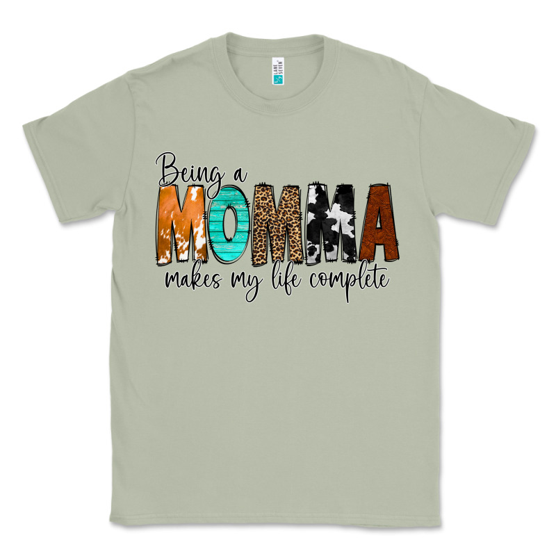 Being A Momma Makes My Life Complete Classic Tee by CowCowDesign | Teevron