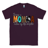 Plum Being a Momma Makes My Life Complete Classic Tee - CowCowDesign