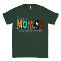 Sports Green Being a Momma Makes My Life Complete Classic Tee - CowCowDesign