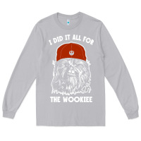 Moon Dust i did it all for the wookiee Long Sleeve Tee - linhVisuals