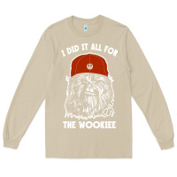 Mushroom i did it all for the wookiee Long Sleeve Tee - linhVisuals