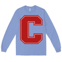 Colony Blue cornell big red Long Sleeve Tee - linhVisuals