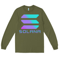 Solana Cryptocurrency Solana Long Sleeve Tee | Teevron