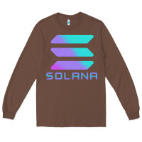 Chestnut solana cryptocurrency solana Long Sleeve Tee - linhVisuals