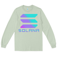 Matcha solana cryptocurrency solana Long Sleeve Tee - linhVisuals