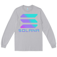 Moon Dust solana cryptocurrency solana Long Sleeve Tee - linhVisuals
