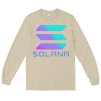 Mushroom solana cryptocurrency solana Long Sleeve Tee - linhVisuals