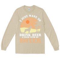 Mushroom boxer beer dog lover t  shirt boxer beer dog lover t  shirt Long Sleeve Tee - linhVisuals