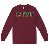 Burgundy etsu buccaneers Long Sleeve Tee - linhVisuals