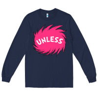 Navy unless   lorax Long Sleeve Tee - linhVisuals