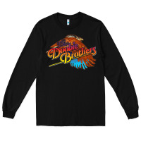 Black The Doobie Brothers Long Sleeve Tee - linhVisuals