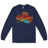 Navy The Doobie Brothers Long Sleeve Tee - linhVisuals