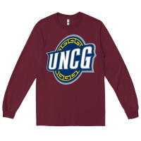Burgundy unc greensboro spartans Long Sleeve Tee - linhVisuals