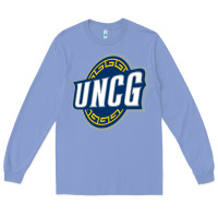 Colony Blue unc greensboro spartans Long Sleeve Tee - linhVisuals