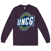 Plum unc greensboro spartans Long Sleeve Tee - linhVisuals