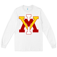 White vmi keydets Long Sleeve Tee - linhVisuals