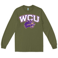 Army Green western carolina catamounts Long Sleeve Tee - linhVisuals