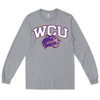 Heather Grey western carolina catamounts Long Sleeve Tee - linhVisuals