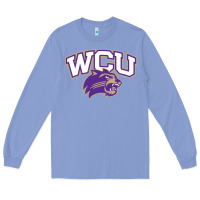 Colony Blue western carolina catamounts Long Sleeve Tee - linhVisuals