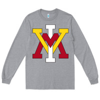 Heather Grey vmi keydets Long Sleeve Tee - linhVisuals