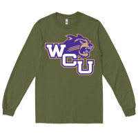 Army Green western carolina catamounts Long Sleeve Tee - linhVisuals