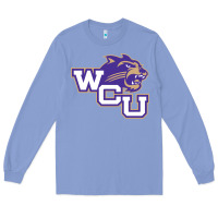 Colony Blue western carolina catamounts Long Sleeve Tee - linhVisuals