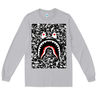Moon Dust Bape Shark Army Long Sleeve Tee - linhVisuals