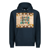 Navy coffee Premium Hoodie - Artiststas